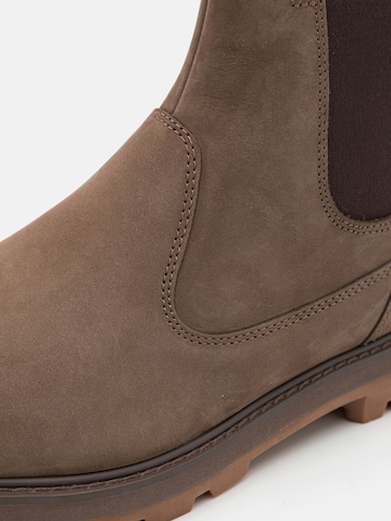 TIMBERLAND Chelsea škornji | rjava barva