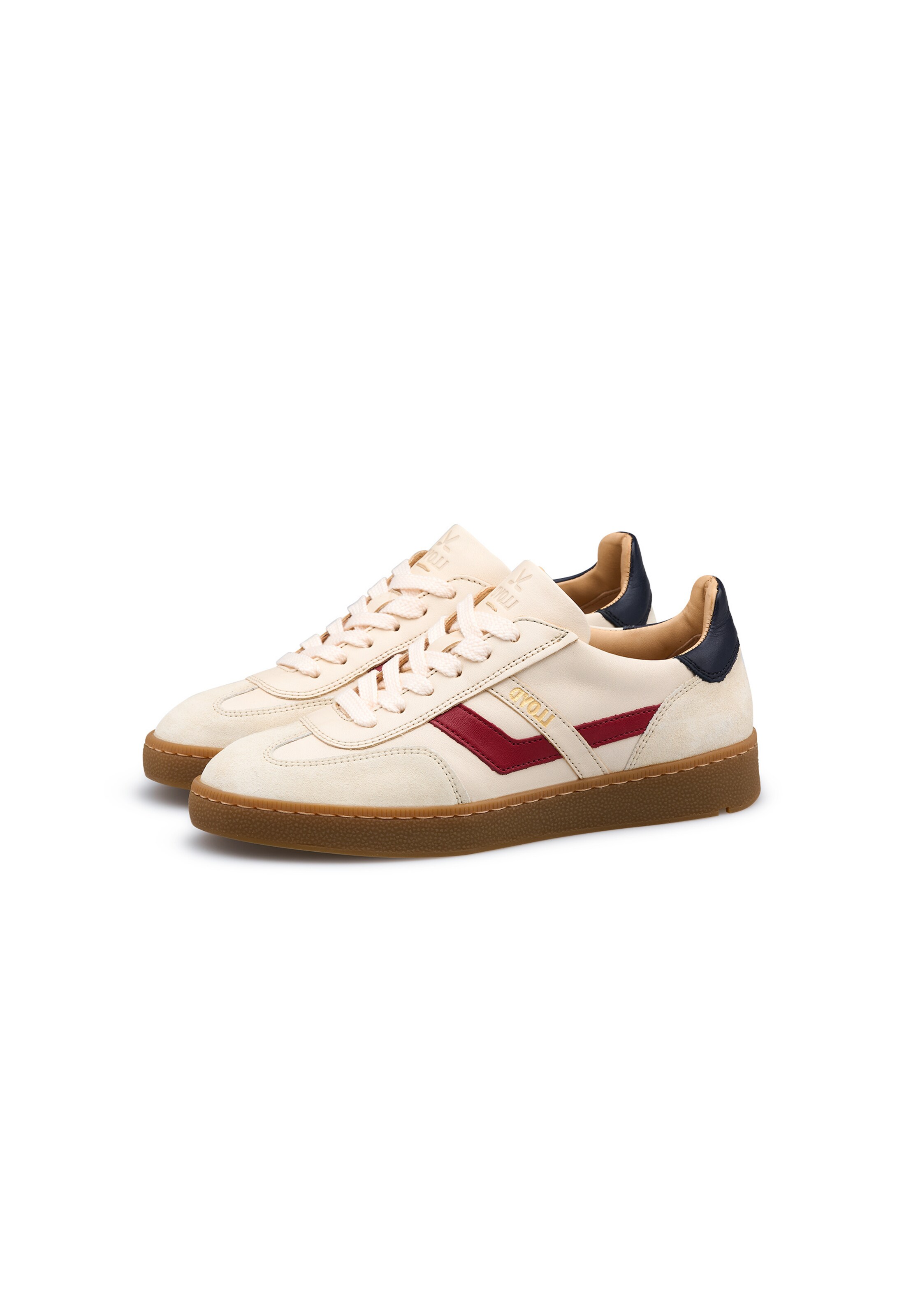 LLOYD Platform trainers in Beige