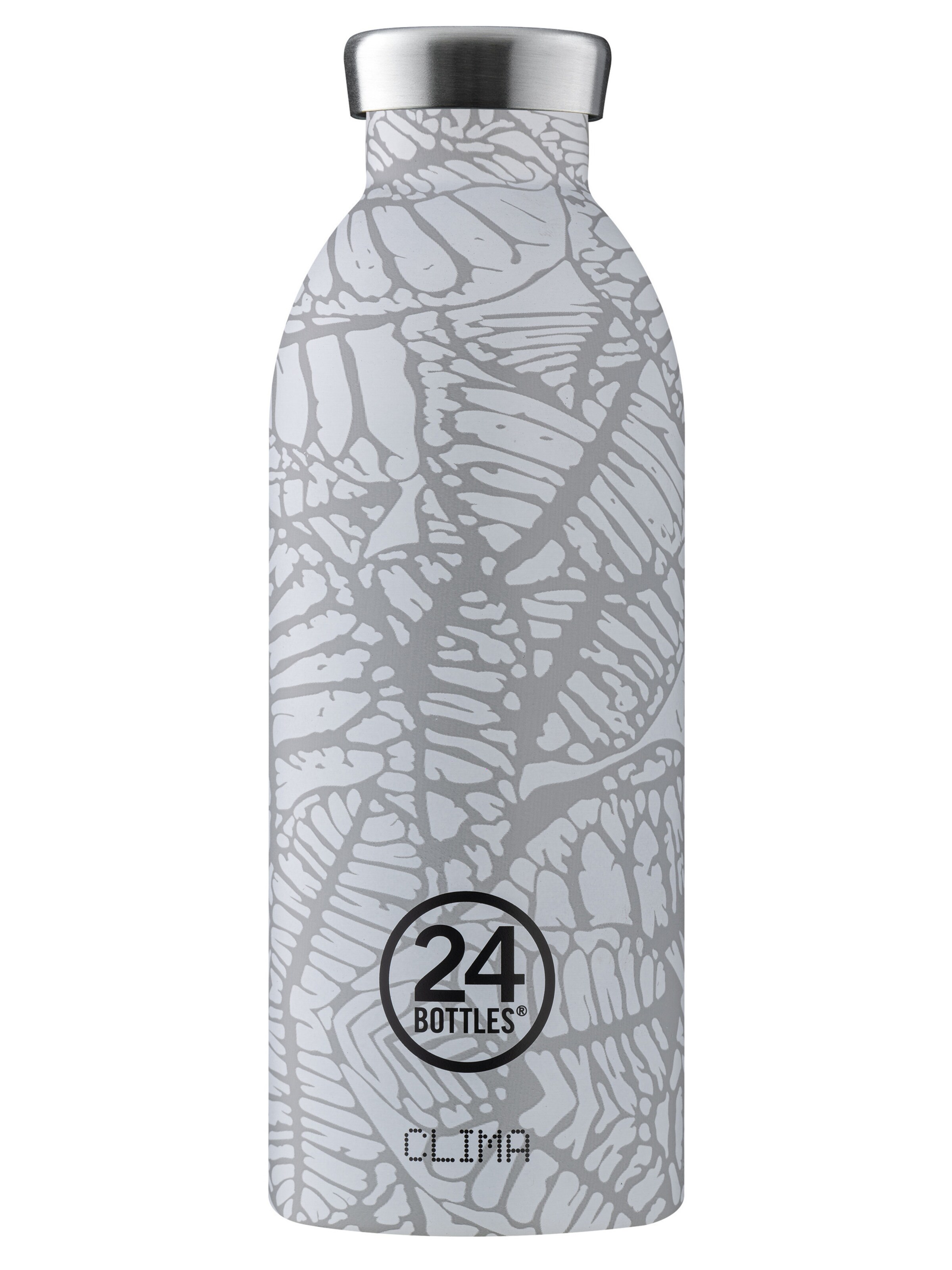 24Bottles Drinkfles 'Clima 500ml' in Grijs: voorkant