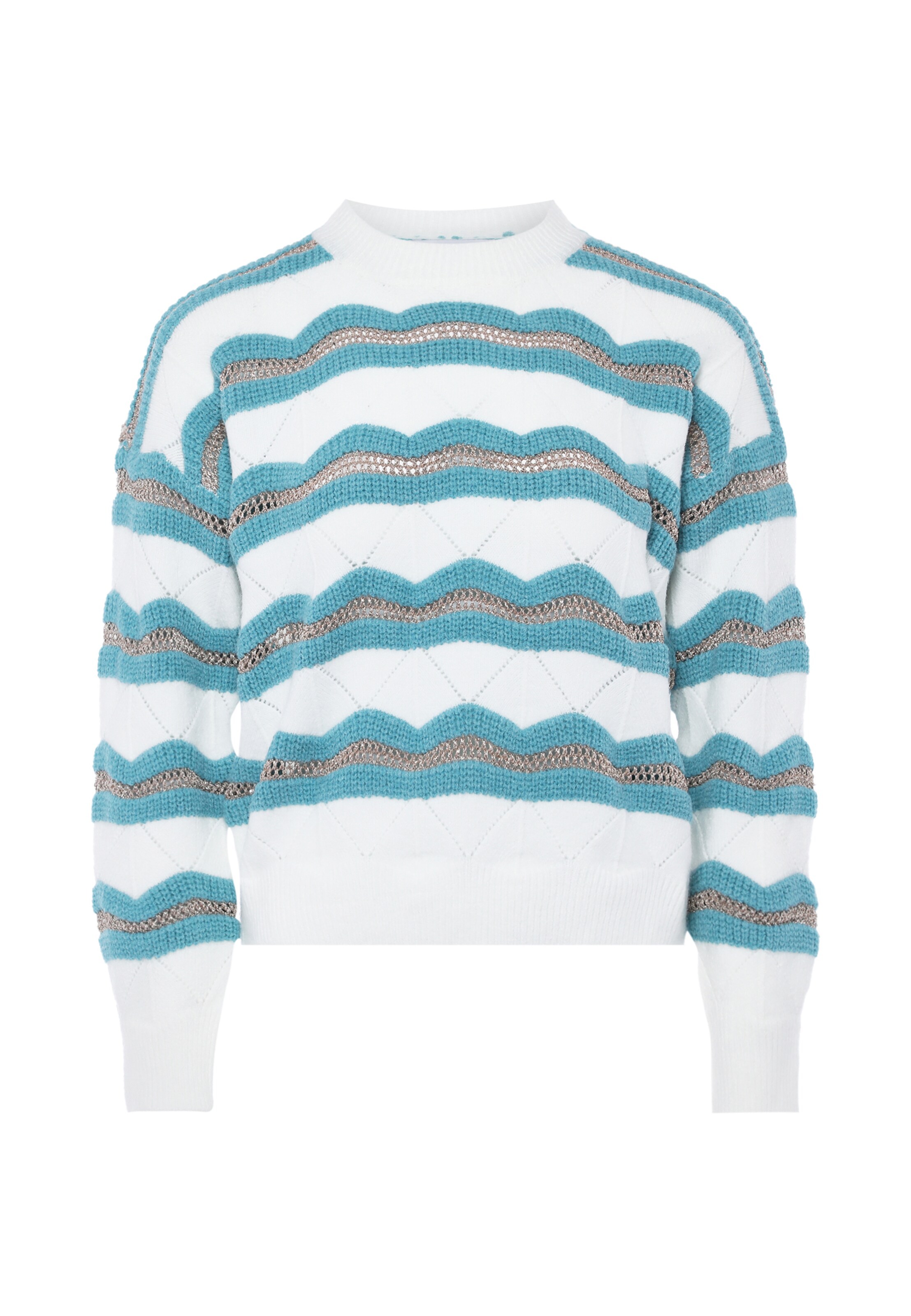 Sidona Trui in Blauw: voorkant