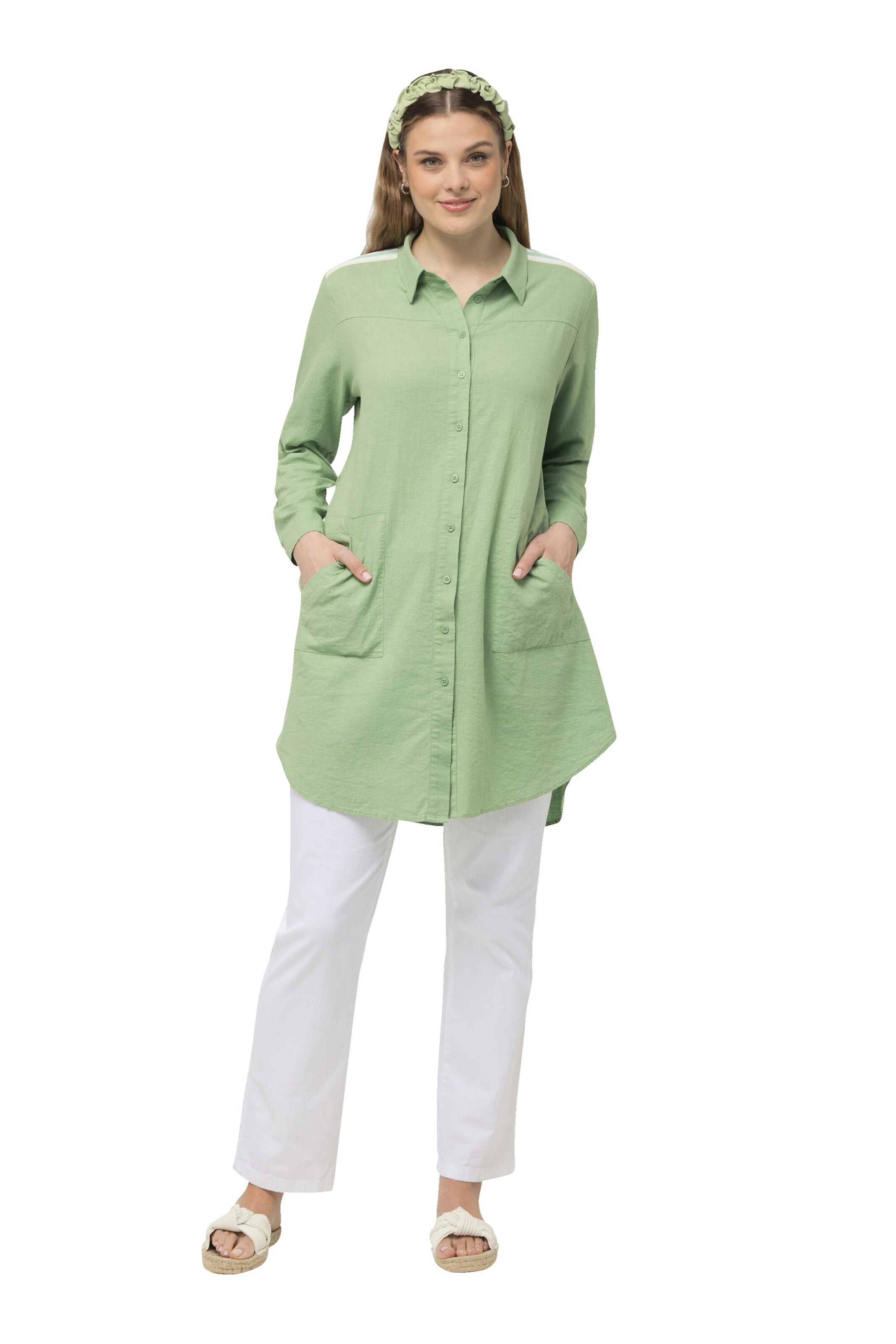 Ulla Popken Bluse in Grün