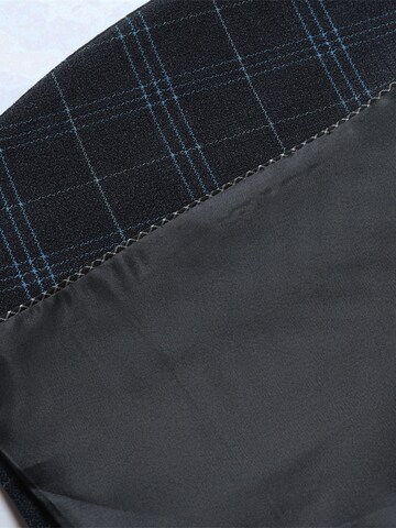 YOUTHUP Slim fit Suit 'Karo' in Black
