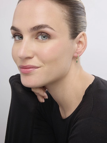 LUXBYLUX Earrings in Green: front