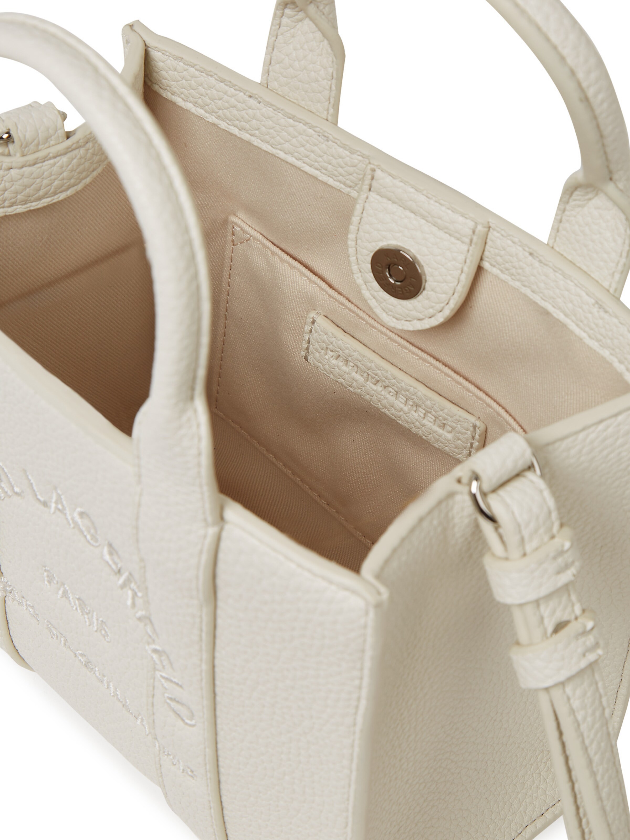 Karl Lagerfeld - Malas de tiracolo 'Rue St-Guillaume' em branco