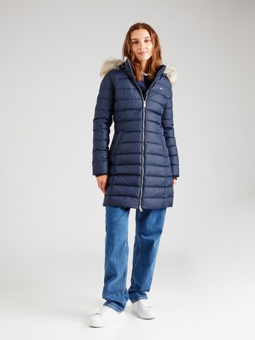 Tommy Jeans Winter coat 'Essential' in Blue: front