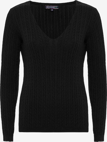 Felix Hardy Sweater in Black: front