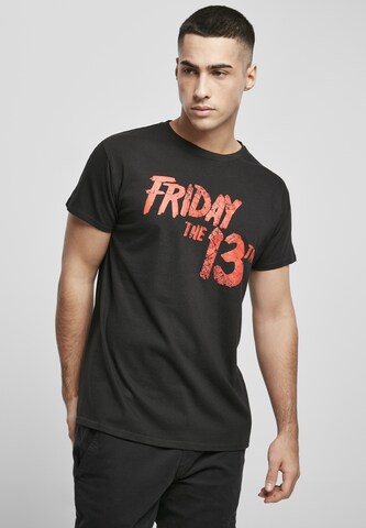 Mister Tee Shirt 'Friday The 13th' in Zwart: voorkant