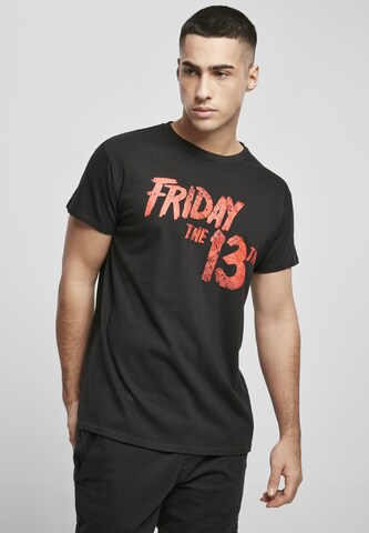 T-Shirt 'Friday The 13th' Mister Tee en noir : devant