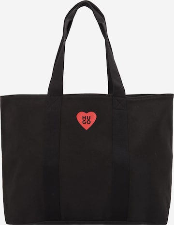 HUGO Shopper 'Becky' in Schwarz: Vorderseite