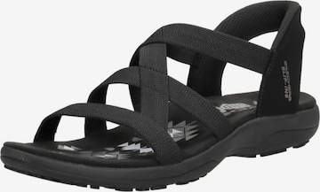 Sandales 'Slip-Ins: Reggae Slim' SKECHERS en noir