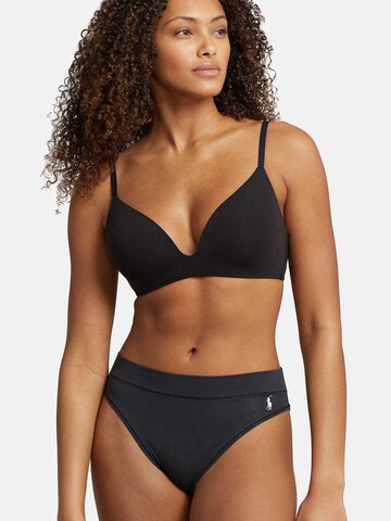 Polo Ralph Lauren Slip ' Club Cotton ' in Black: front