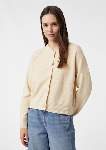 COMMA Strickjacke in Beige: Vorderseite