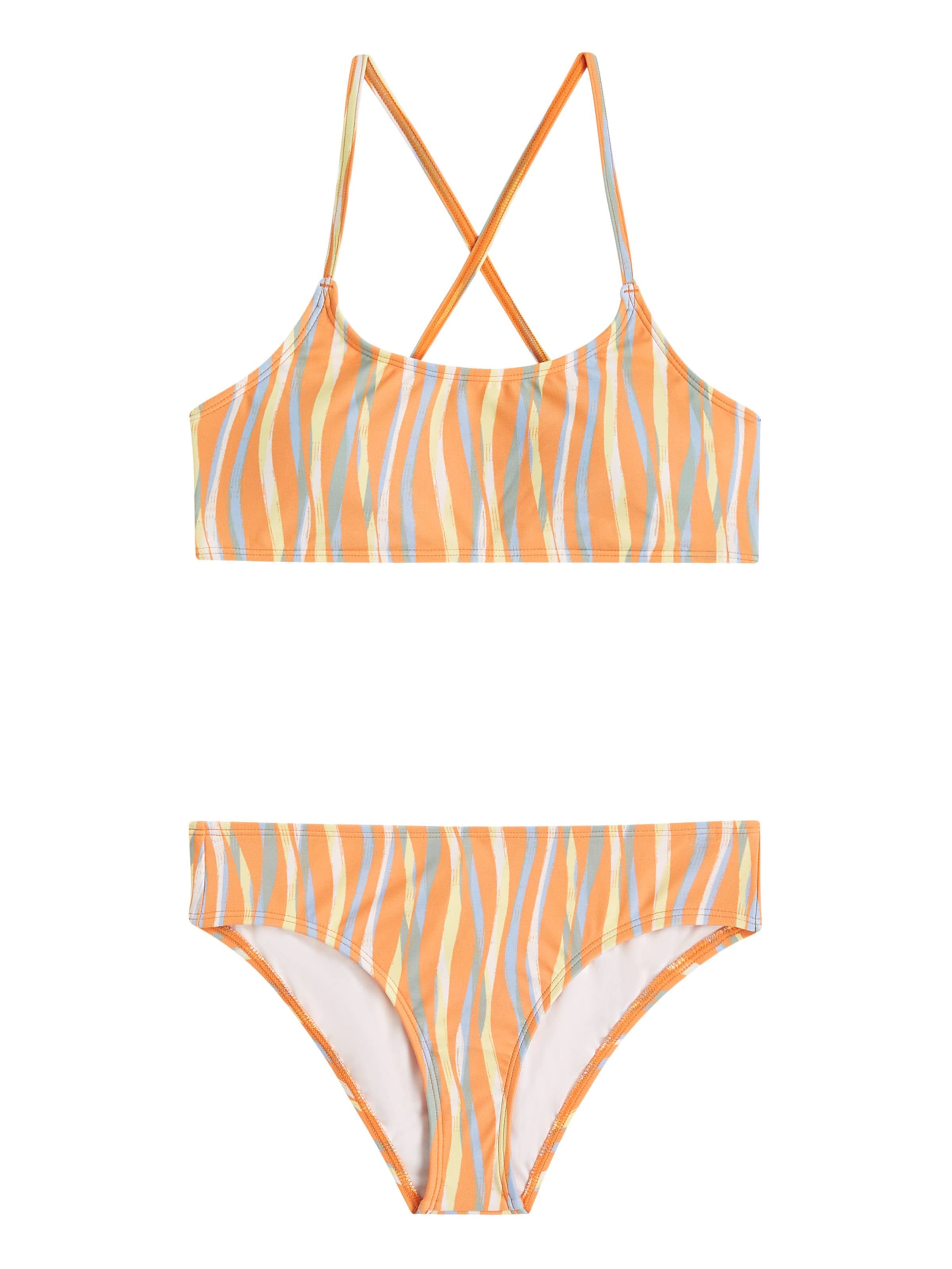 O'NEILL Bustier Bikini 'Essentials' i orange: forside
