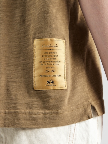 La Martina Poloshirt in Grün