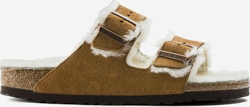 BIRKENSTOCK Pantolette 'Arizona' in Braun