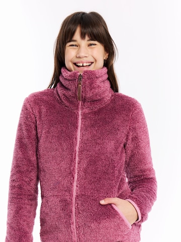 PROTEST Fleece jas 'Riri JR' in Roze