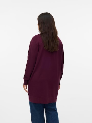 Vero Moda Curve - Cárdigan 'VMCSilje' en rojo