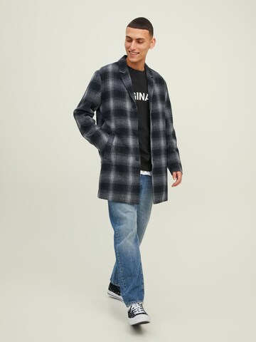 JACK & JONES Between-Seasons Coat 'Toby' in Black