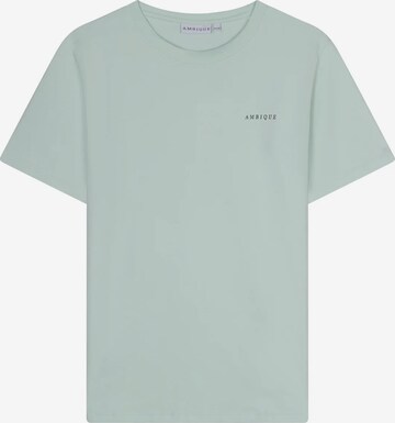 AMBIQUE Shirt 'JUSTIN' in Groen: voorkant