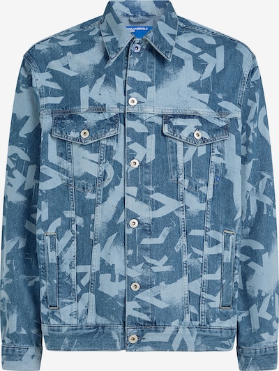 Demisezoninė striukė iš KARL LAGERFELD JEANS, spalva – tamsiai (džinso) mėlyna / šviesiai mėlyna, Prekių apžvalga