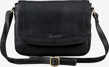 Benthill Umhängetasche in Schwarz: Vorderseite