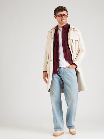 Coupe regular Chemise 'ONSMICHAEL' Only & Sons en rouge