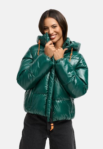 Veste d’hiver 'Skyraa 16' MARIKOO en vert : devant