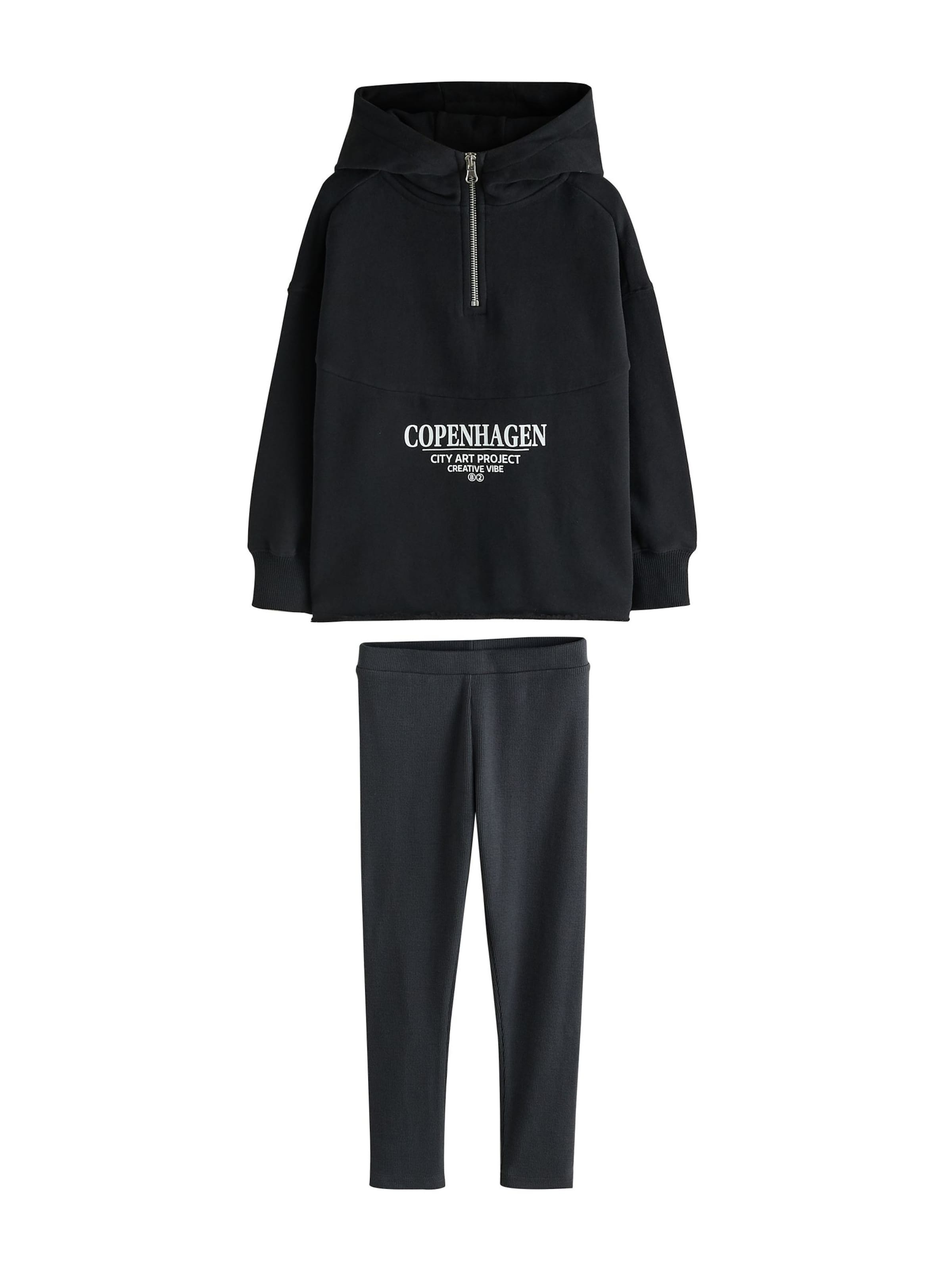 Next - Conjunto en negro: frente