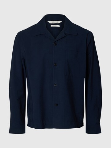 Coupe regular Chemise SELECTED en bleu