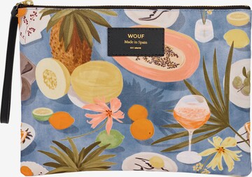 Pochette Wouf en bleu : devant