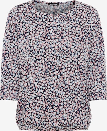 Olsen Shirt, mit Gummibündchen im Saum in Mischfarben: Vorderseite