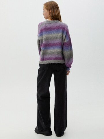 Pull&Bear Sweter w kolorze mieszane kolory