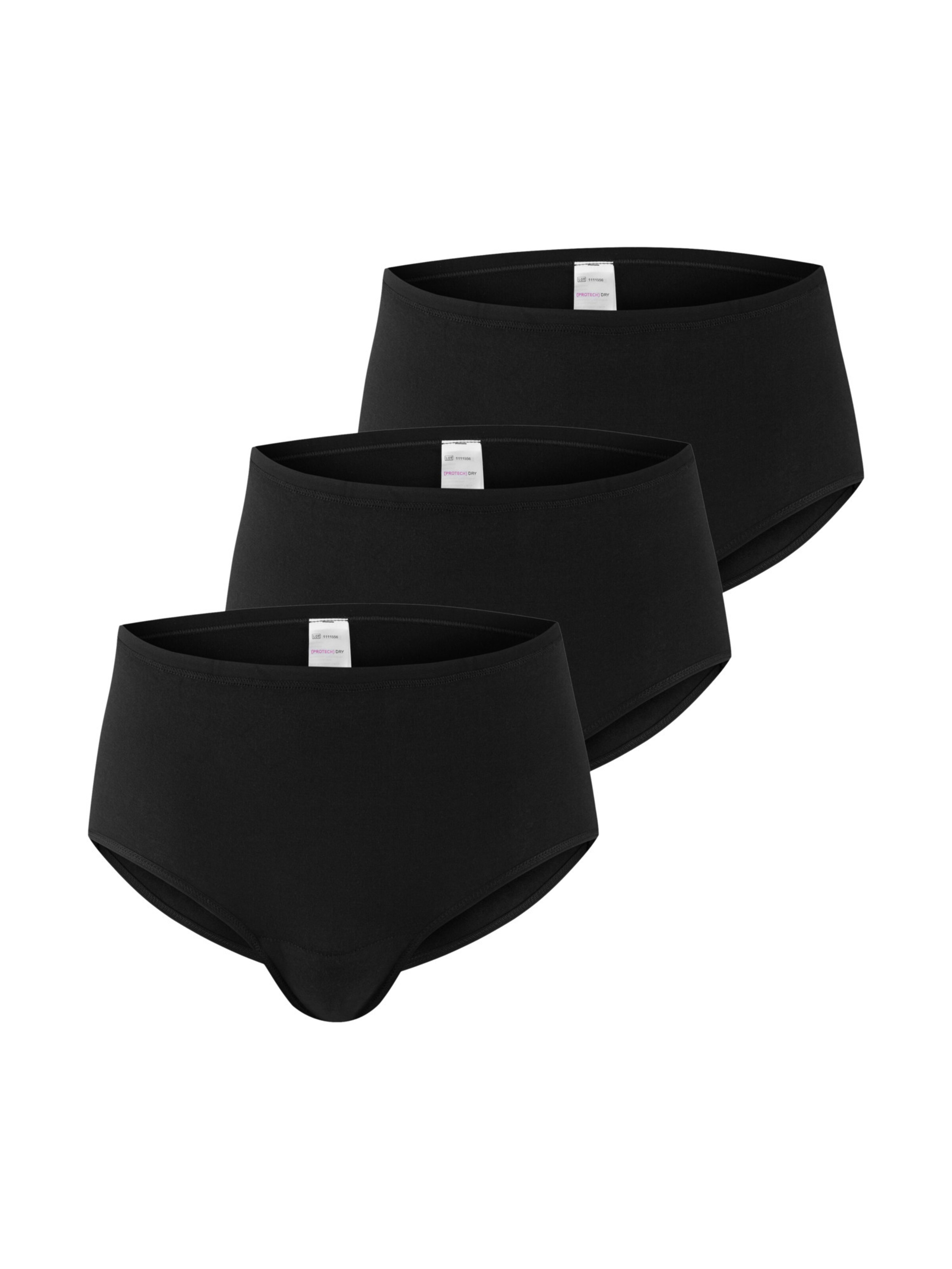 Protechdry Panty in Black: front