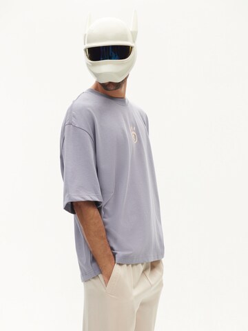 Smiles Shirt 'Lino' in Grau