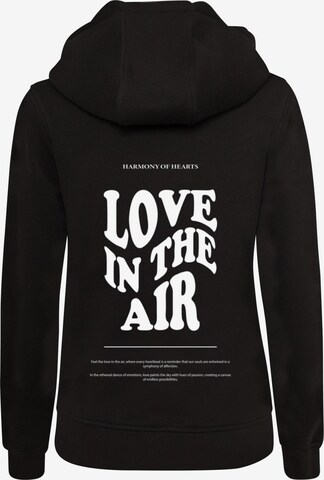 Sweat-shirt 'Love In The Air' Merchcode en noir