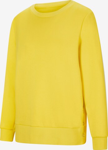 Sweat-shirt heine en jaune : devant