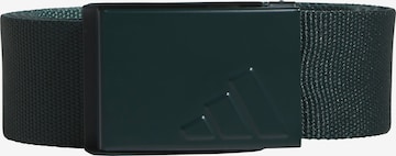 ADIDAS PERFORMANCE - Cinturón deportivo 'Reversible Webbing' en verde: frente