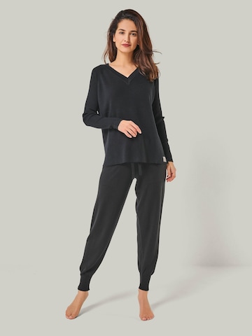 YOU LOOK PERFECT Hausanzug 'LOUNGEWEAR SET  - Pullover Dorina & Pants Bella'‌‌‌‌‌ in Schwarz: Vorderseite
