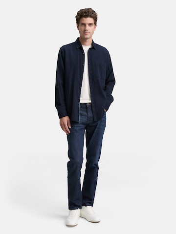 TOM TAILOR Regular Fit Hemd in Blau