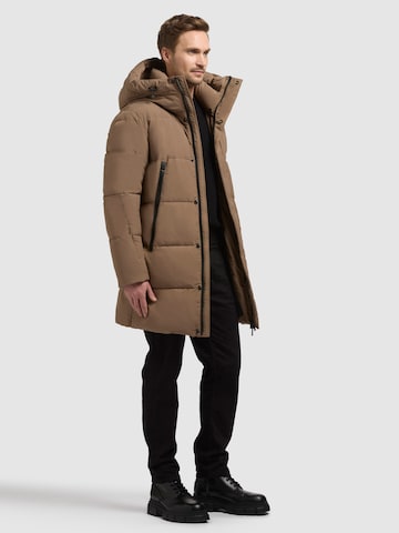 Manteau d’hiver 'Hudson' khujo en marron