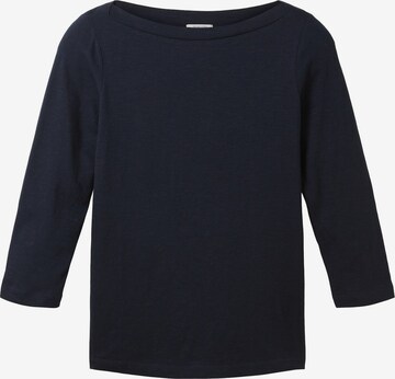 T-shirt TOM TAILOR en bleu : devant