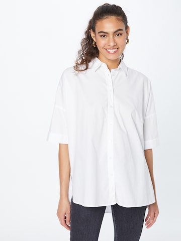 Herrlicher Blouse 'Marini' in Wit: voorkant