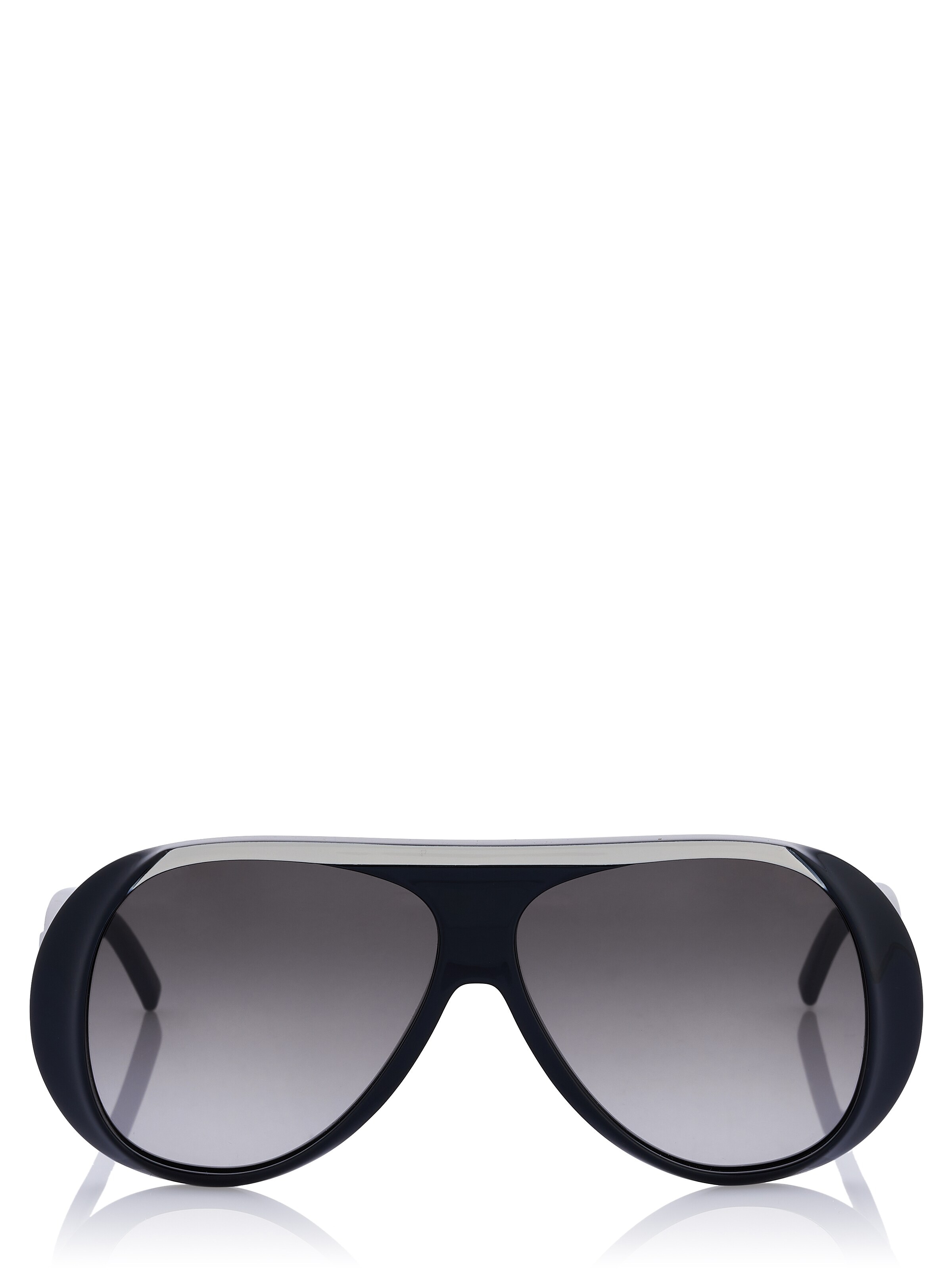 Longchamp Sunglasses 'Longchamp Sonnenbrille' in Black: front