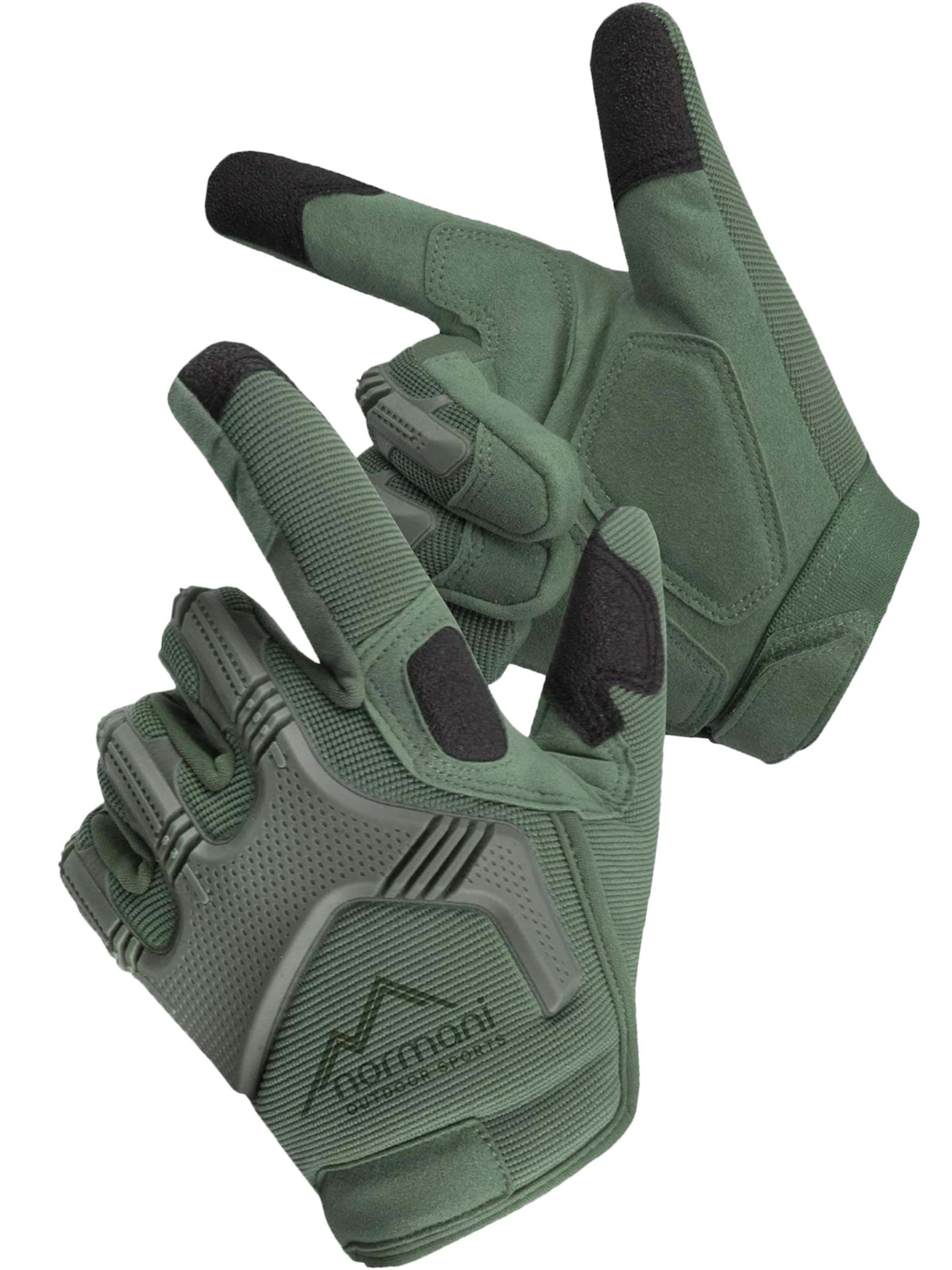 normani Fingerhandschuhe ' ARMY GLOVES Specialist ' in Grün: Vorderseite