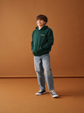 Only & Sons Junior Sweatshirt 'OSJCERES ' in Groen: voorkant