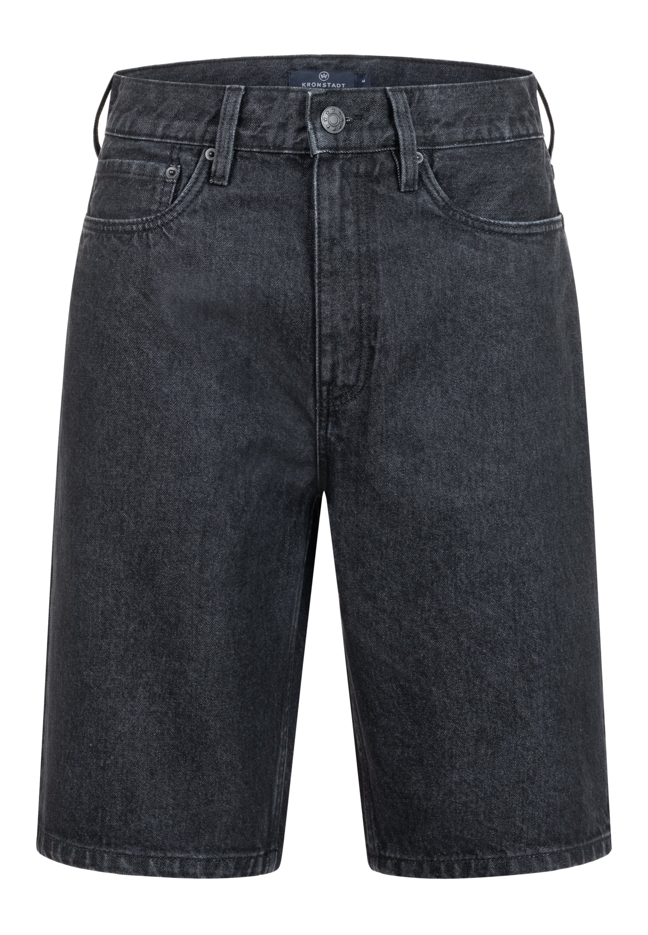 Kronstadt Jeans ' Boldgate ' in Black: front