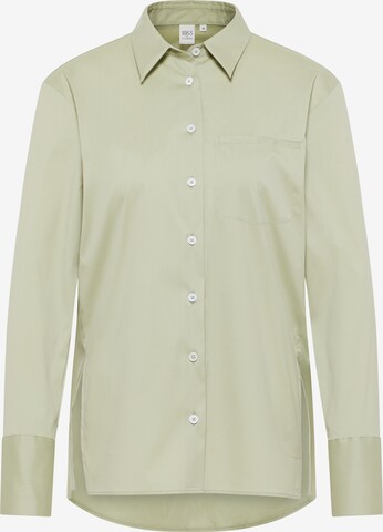 ETERNA Blouse in Groen: voorkant