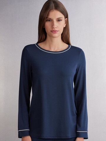 INTIMISSIMI Schlafshirt in Blau: Vorderseite