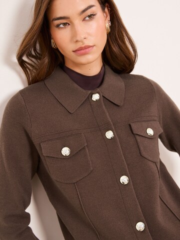 Lipsy Gebreid vest in Bruin