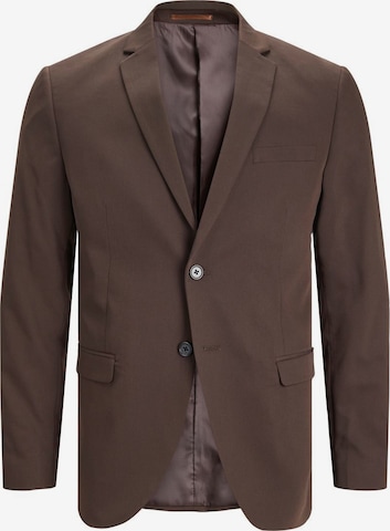 JACK & JONES Slim fit Suit Jacket 'Franco' in Brown: front